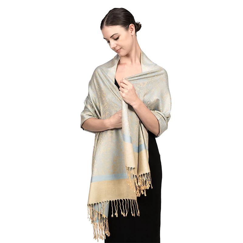 Scarf Women Luxury Fashion Thick Soft Lady Scarves Stole Shawl Muslim Hijab Wrap Headband Neckerchief Bandana