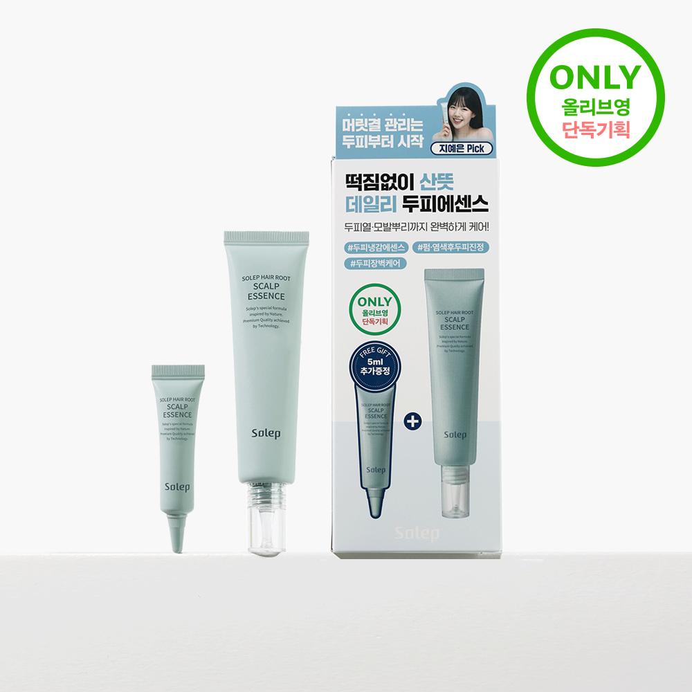

Solep Scalp Cooling/Protection/Soothing Daily Scalp Essence 40ml Special Offer (+5ml Free)/Single Product