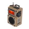 HRD‑701 Digital Radio Full Band Timing Support Memory Card Portable   Radio Music Player for Home Outdoor