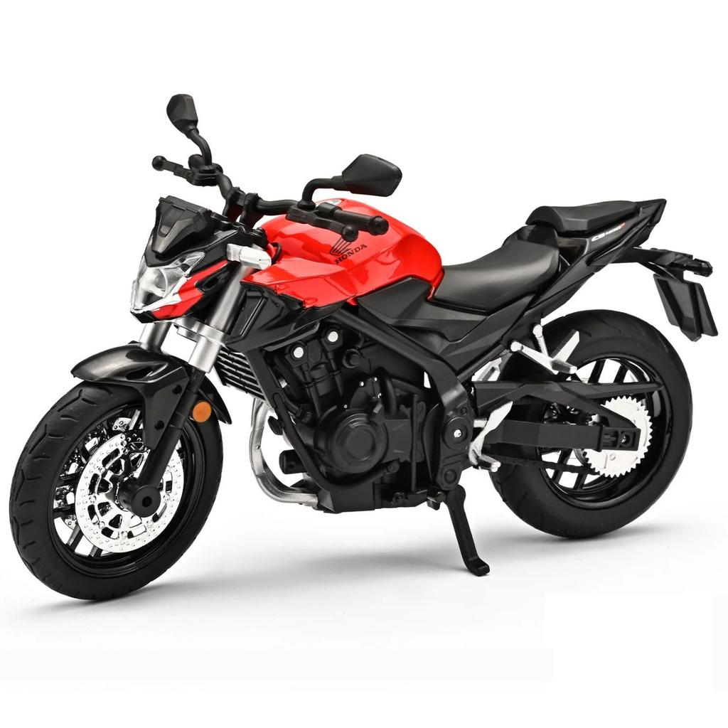 1/12 HONDA CB400F Alloy Sports Motorcycle Model Diecasts Street Racing Motorcycle Model Simulation Sound and Light Kids Toy Gift