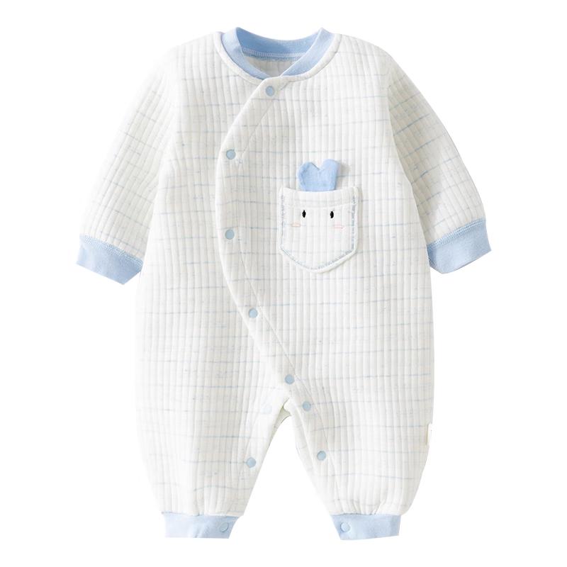 Happy Bear Baby Padded Winter Sleepsuit 59cm