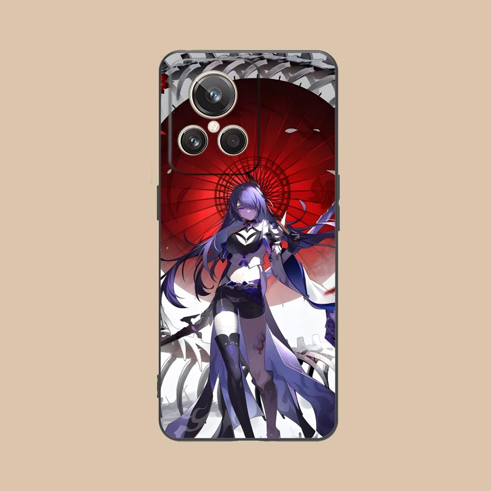 HSR Acheron Matte TPU Mobile Phone Case for Realme GT 8 Neo Pro C75 73 71 C67 65 C55 53 C35 31 C20 15 Colorful Cover