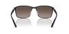 Sunglasses RB3721CH Matte Black on Black 59 Ray-Ban