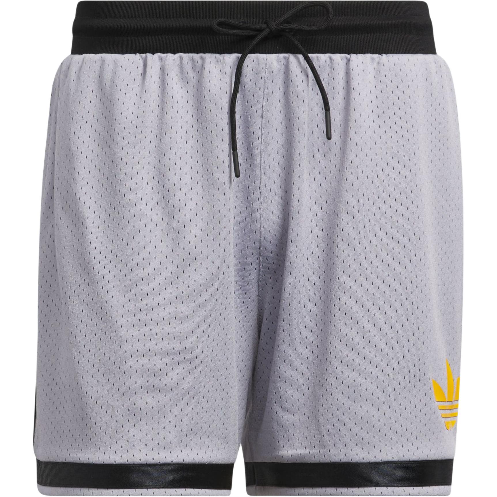 

Adidas Logo Striped Print Lace-Up Plain Knit Sports Shorts Unisex Shorts Honor-Gray IY7386 XS