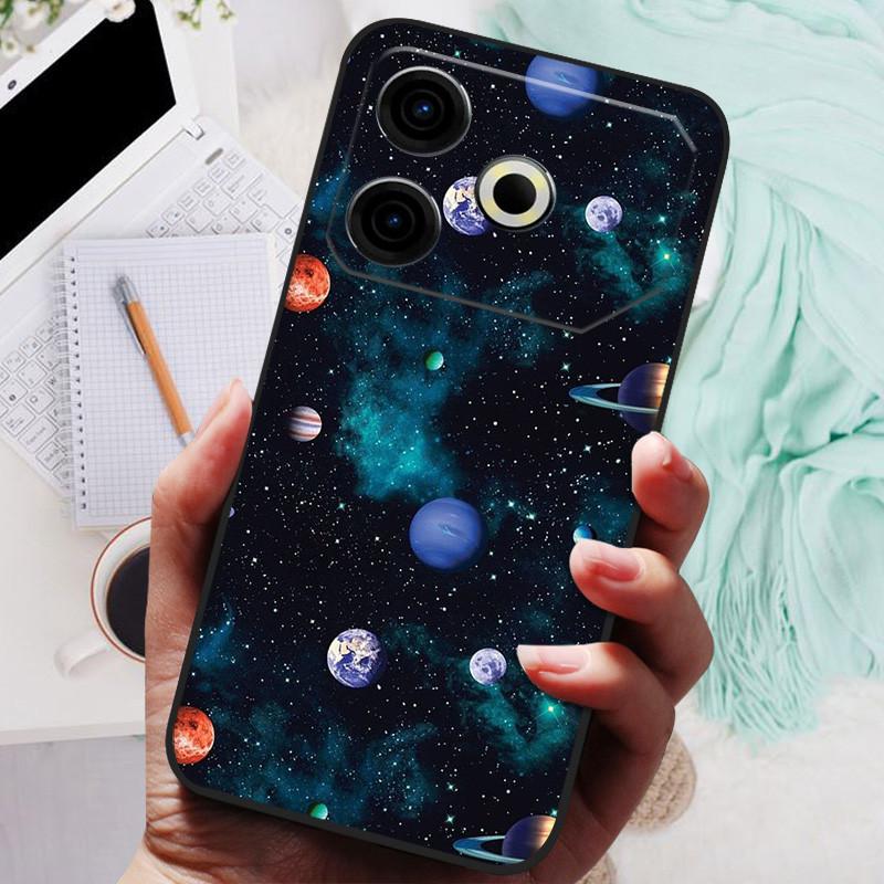 Für Tecno Pova 6 Neo Hülle Pova6 Neo Luxus Handy Silikon Rückseite Für Tecno Pova 6 Neo Hüllen Pova 6Neo Schutzhülle Capas