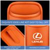 PU Leather Car Cup Holder Organizer Box For Lexus ES GS IS LS RX NX UX LX GX RC LC RZ CT HS SC ES350 RX350 RX450h LS500h LC500 V