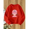 European Size unisex Round Neck Sweatshirt Fashion Print Top Casual Style
