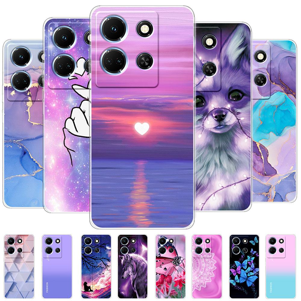 Pour Infinix Note 30 5G 4G Coque Pour Infinix Note 30i Cover Silicone Souple Coque de Téléphone Transparente Pour Infinix Note 30 Pro Fundas