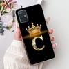 For Samsung Galaxy A51 A71 4G Case New Crown Letters Cover Soft Silicone Phone Case For Samsung A51 A 31 41 71 Back Cover Fundas
