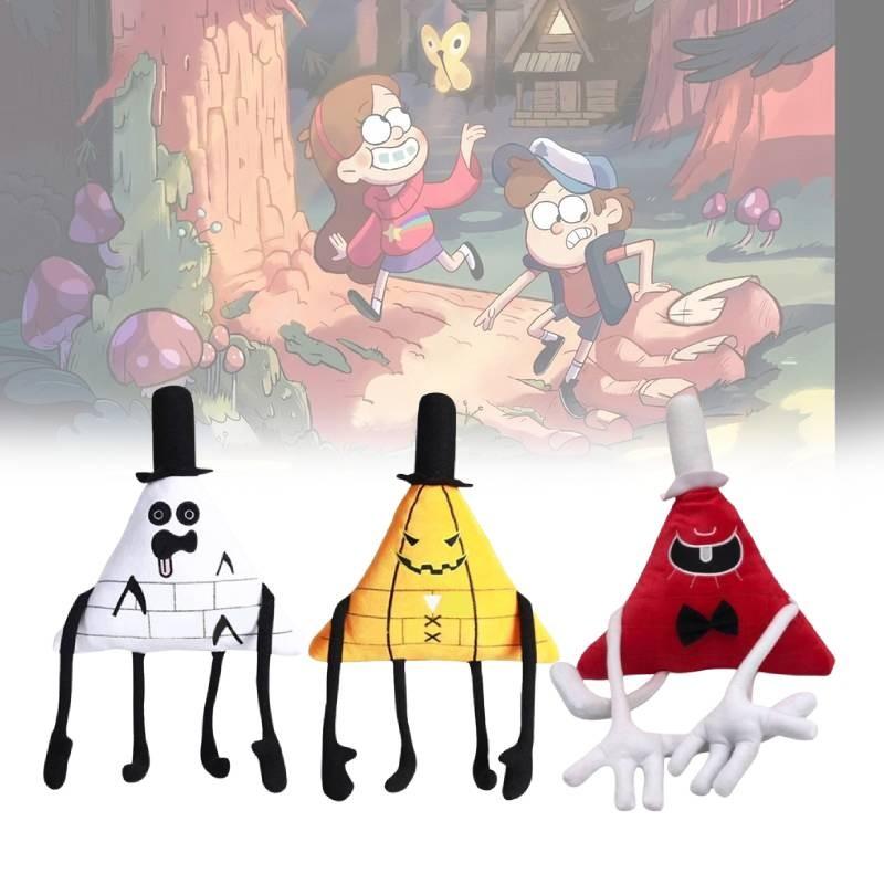 Falls Triangle Gravity Plush Toy Cute Cartoon Children Halloween Dolls Gift