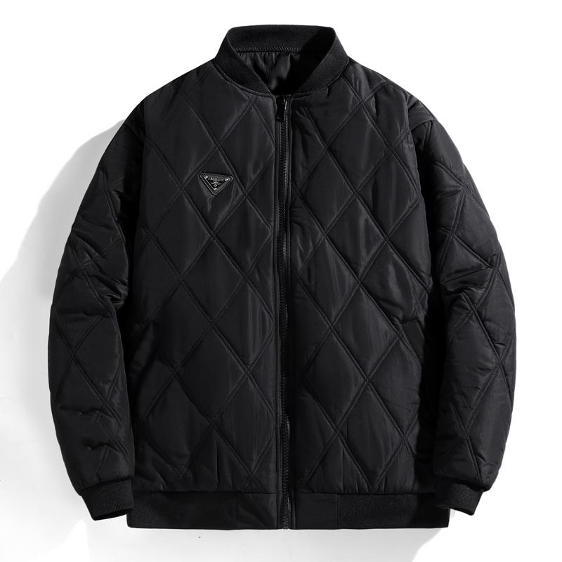 

Зимнее теплое пальто больших размеров 5XL-11XL для мужчин, одежда, повседневные топы с длинным рукавом, мужская бейсбольная куртка оверсайз 11XL чёрный