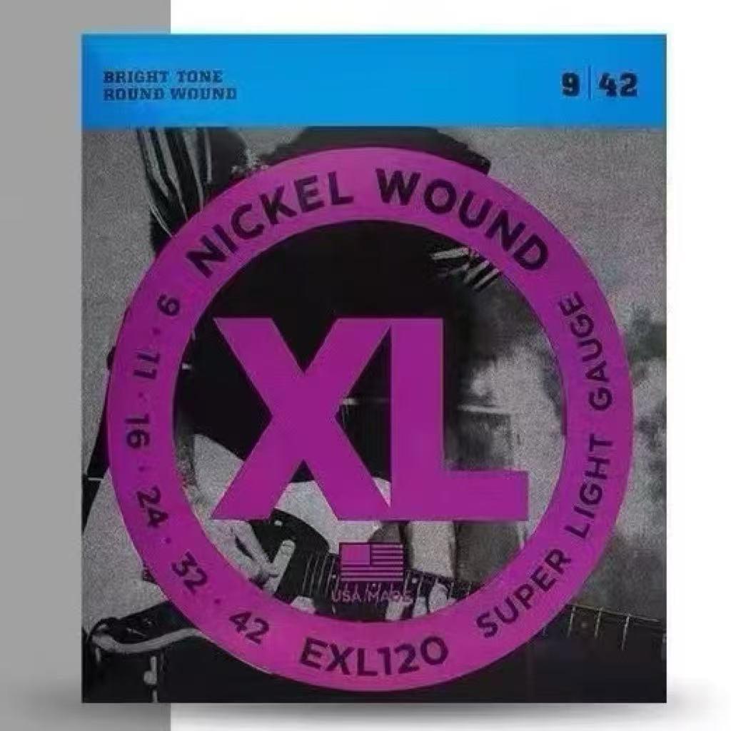 Popular Electric Guitar Strings: Elixir, EB Eagle, D'Addario, Gibson