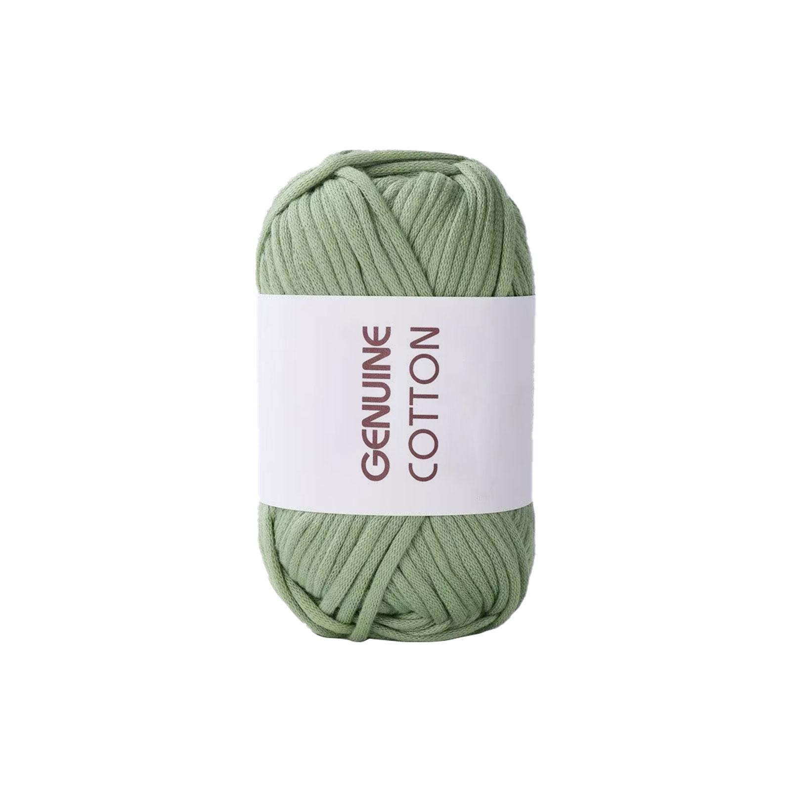 

50g/roll, crochet yarn for beginners, gennuine cotton, easy to use, easy to see stitches, 68% Cotton+32% Nylon crochet yarn yarn