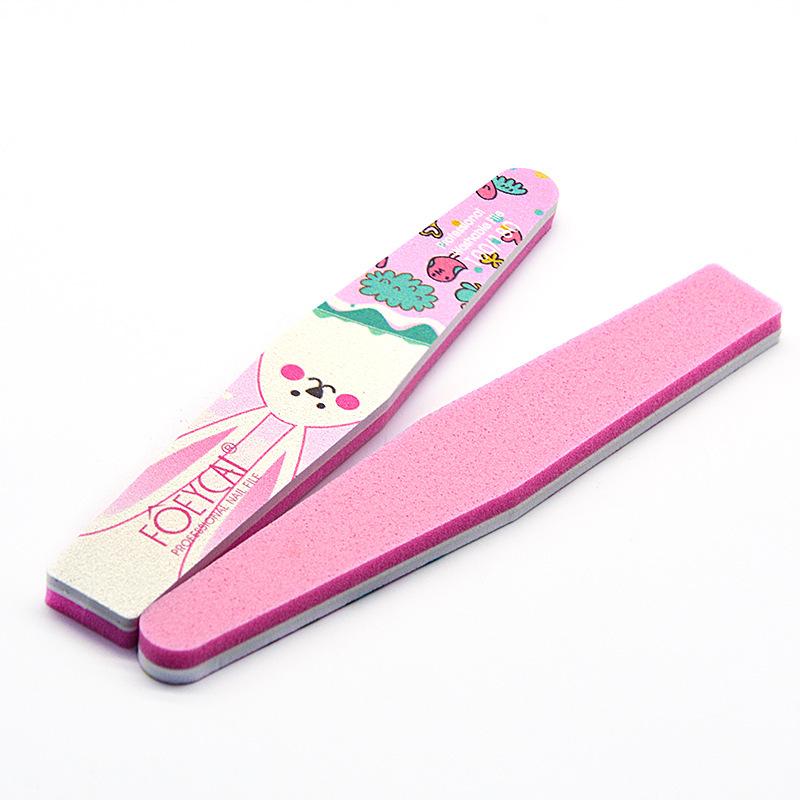 

FOEYCAI 2-in-1 Double-Sided Washable Nail File & Buffer 100/180