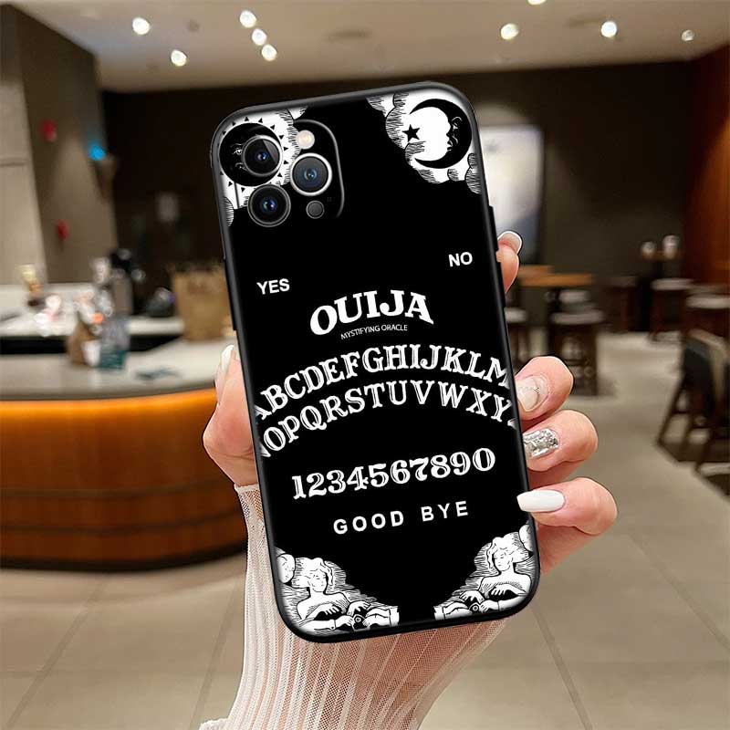NH48 Witch Divination Tarot Moon Phone Case for OPPO A40 A60 A80 A15 A16 A16K A12 A17 A17K A54 A54S A53 A53S A55 A56 A57 A98 F23