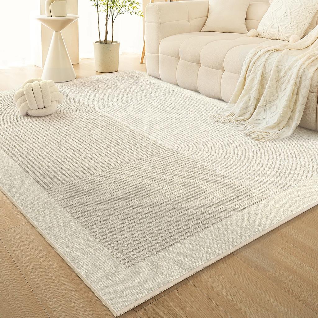 French Cream Style Carpet Living Room Sofa Coffee Table Blanket Anti-Slip Bedroom Bedside Floor Mat Home Decoration Floor Mats