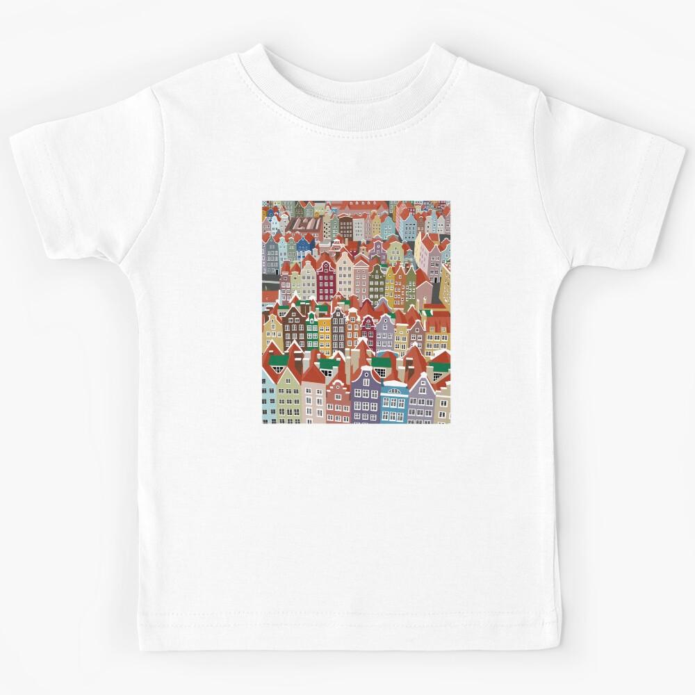 Colorful City Kids T-Shirt 110