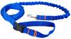 Dog Leash with Shock Absorber 280cm BLUE Adjustable Sports