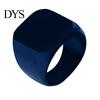 Herren Damen Ring Paar Einfacher Stil Hip Hop Geometrisch Glänzend All-Match Dekoration Quadratisch Geschenk Hochzeit Verlobung Schmuck für den täglichen Gebrauch Band