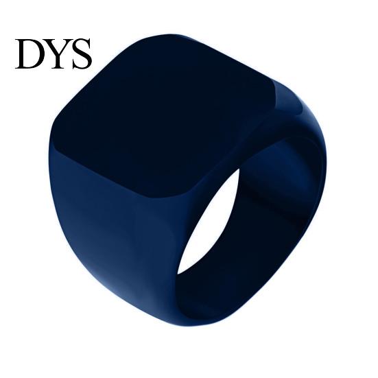 Herren Damen Ring Paar Einfacher Stil Hip Hop Geometrisch Glänzend All-Match Dekoration Quadratisch Geschenk Hochzeit Verlobung Schmuck für den täglichen Gebrauch Band