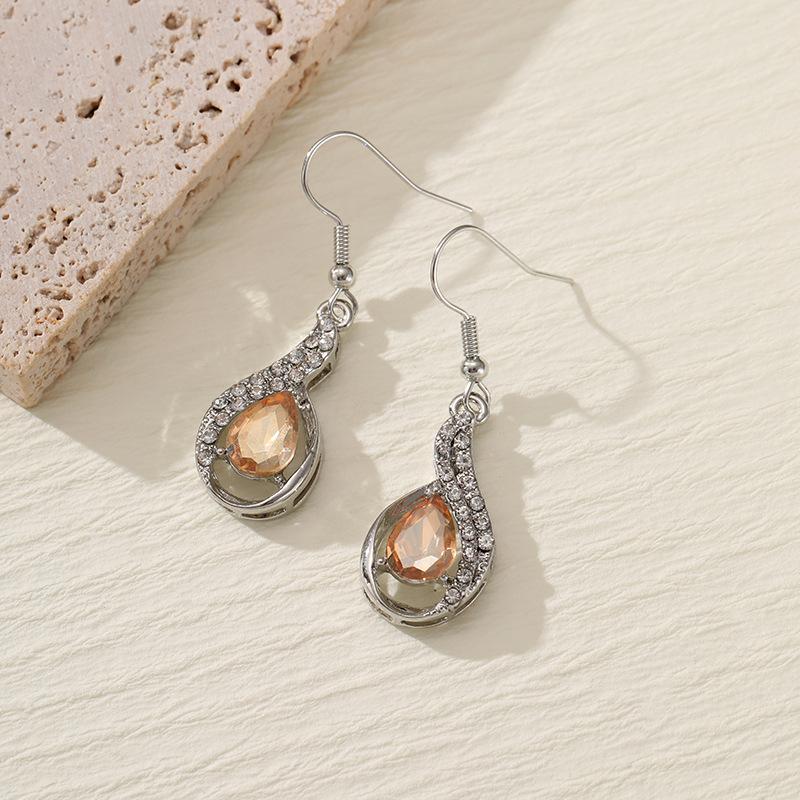 

Красочные циркониевые серьги, личность, красочные серьги со стразами, кисточки, длинные серьги, женщины шампанского