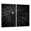 Tagliere in Vetro 2X 30X52 Nero