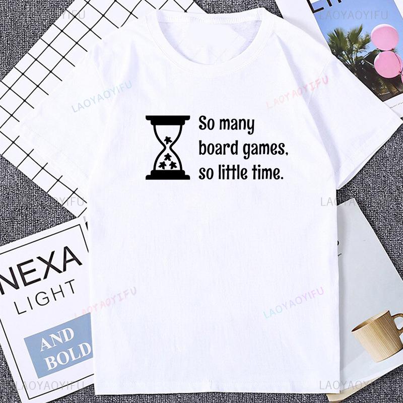 So Many Board Games So Little Time T-shirt L