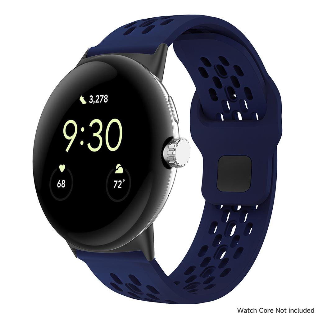 Silicone Band For Google Pixel Watch 5/4/3/2/1 Breathable Sport Strap For Pixel 3/4/5 45mm Smartwatch Replacement Soft Bracelet