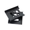 Black 2.5" Skids For Ssd To 3.5" Bay Caddy Tray Hard Drive Hdd Metal Mounting Dock Tray Bracket Adapter Converter Enclosure
