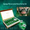 Enhanced Green Microneedle Set: 70% Sponge, Long Needles for Pore Cleansing, Fading Acne Scars & Blackheads