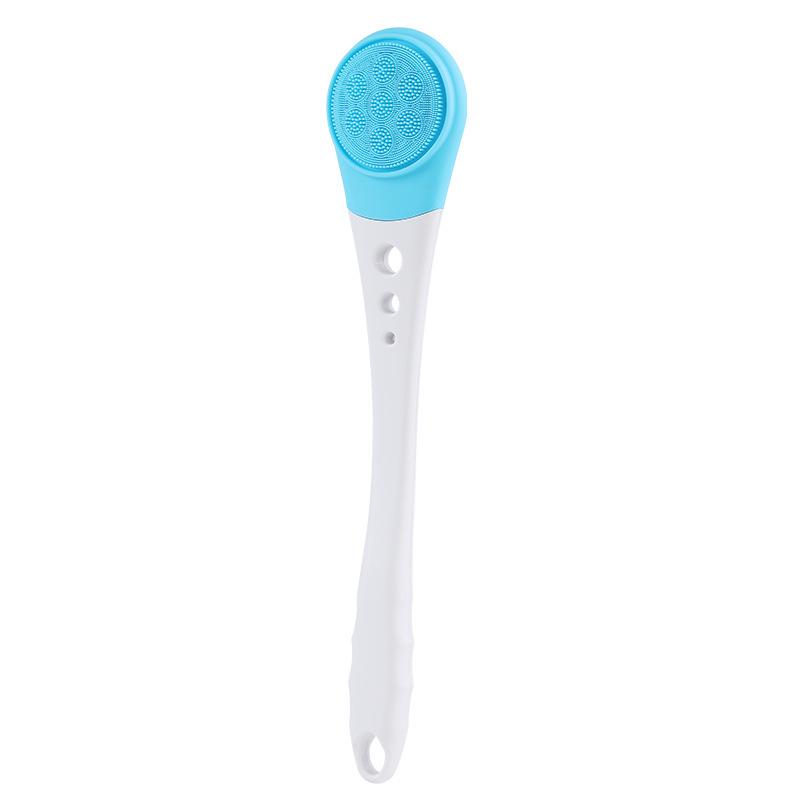 Rechargeable Long-Handle Electric Bath Brush & Vibration Massager