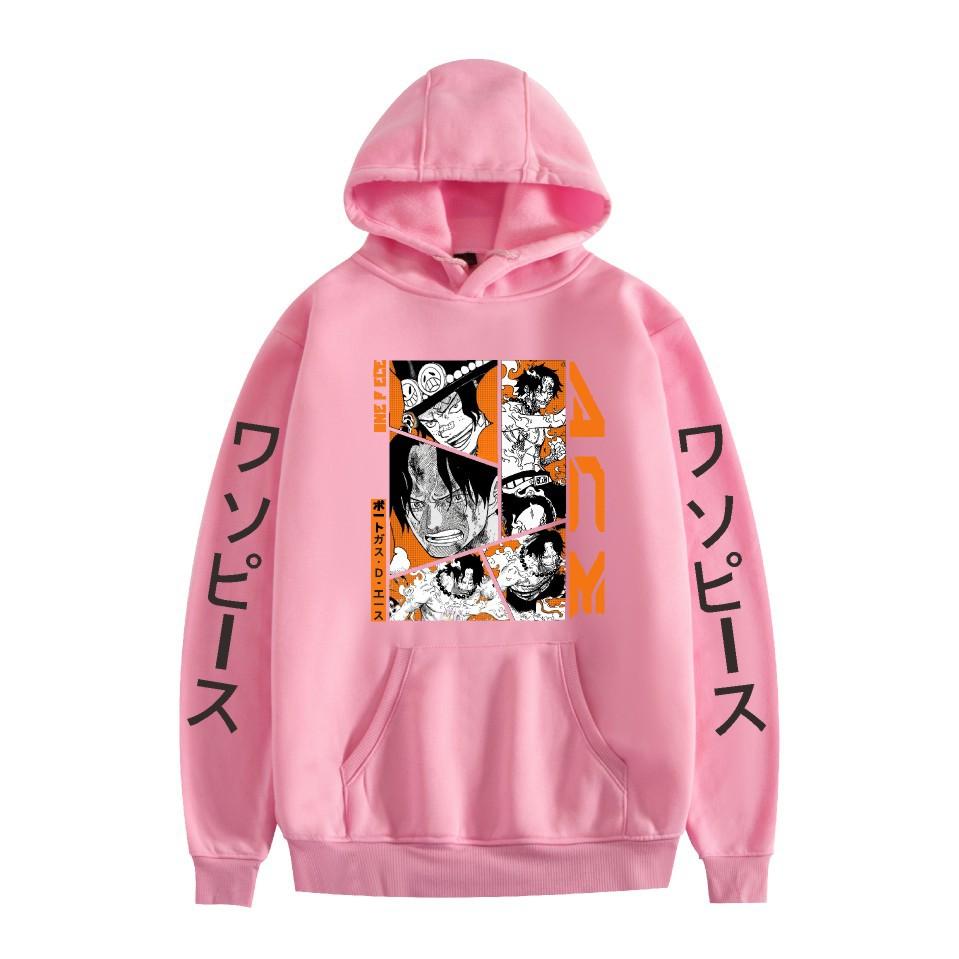 ONE PIECE Anime Hoodie Sweatshirt for Mens Womens Unisex Graphic Printed Cool Streetwear Hoodie
