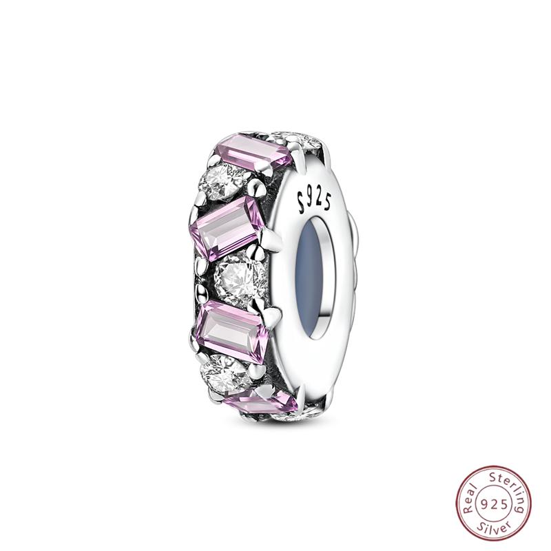 New Original Copper Beaded Bow Charm Blue Beads For Women Exquisite Diy Birthday Jewelry Gifts