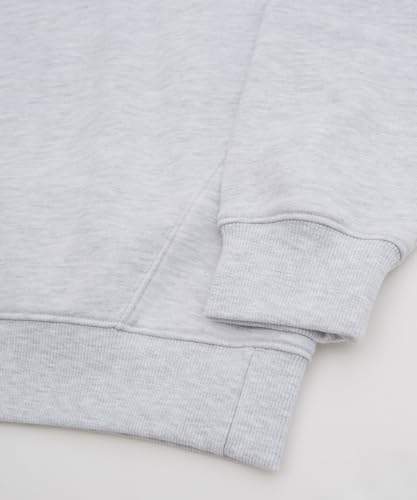 [IMPROVES] [SIDEWAYSTANCE] Snack Logo Fleece Half-Zip Sweatshirt