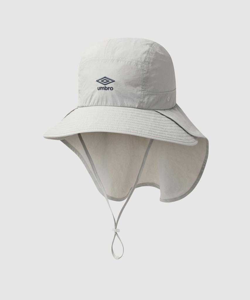 UMBRO One-Piece Camp Bucket Hat Light Grey Ur121Cht31