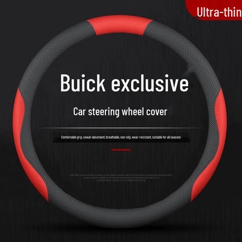 Buick Regal & Verano Nappa Leather Steering Wheel Cover - Four-Season, Anti-Slip Grip