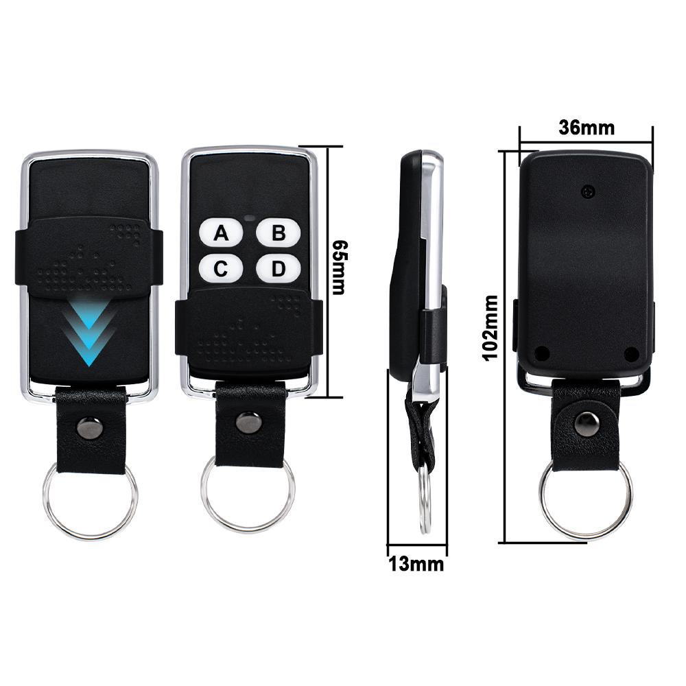2025 New Universal Garage Door Remote Control Multi-Frequency Duplicator Clone 280MHz-868MHz433.92MHz Rolling Code