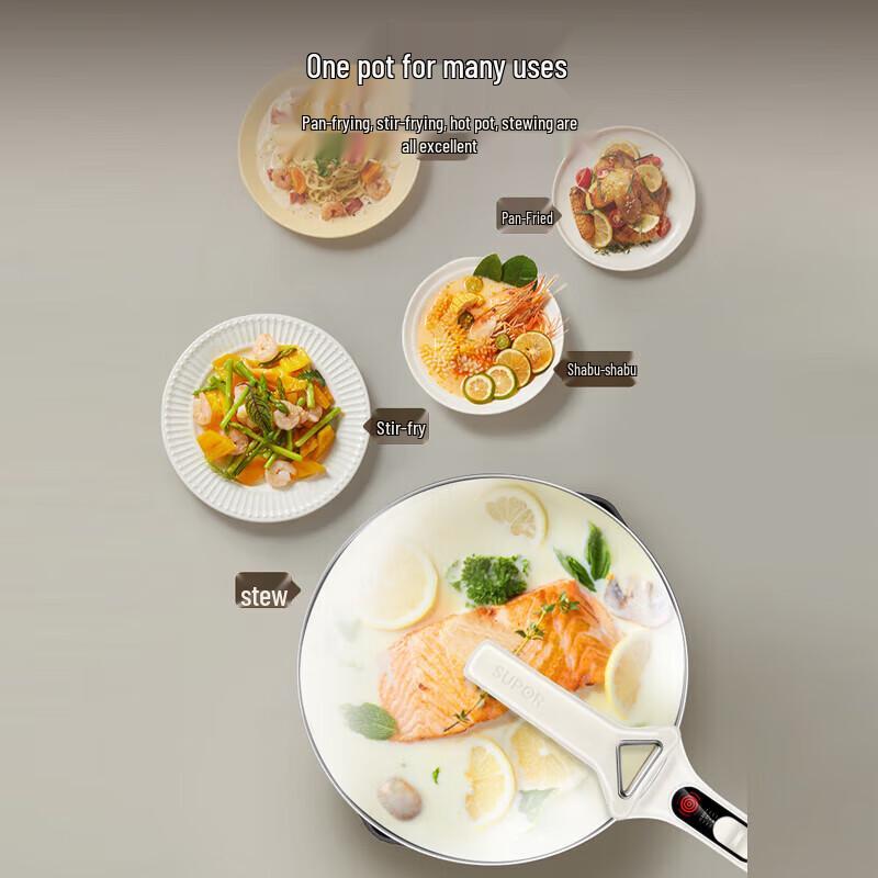 SUPOR 3.5L Multi-functional Electric Wok