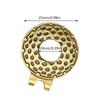 Zinc Alloy Golf Hat Clip Magnetic Golf Hat Clips Golf-Ball Aiming Marker Professional Golf Training Aids Accessories