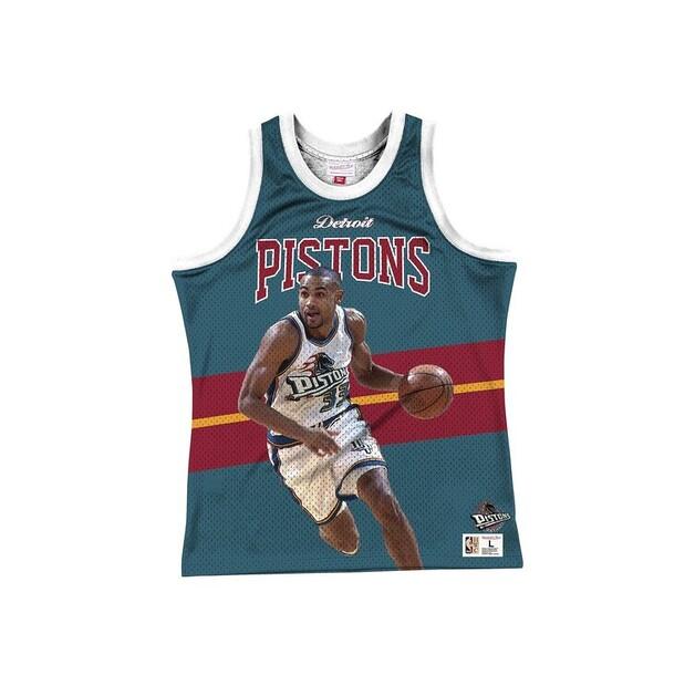 Майка Mitchell & Ness Detroit Pistons Grant Hill EU XXL