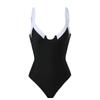 Swimsuit One-piece Color Matching Sexy Bikini Women Solid