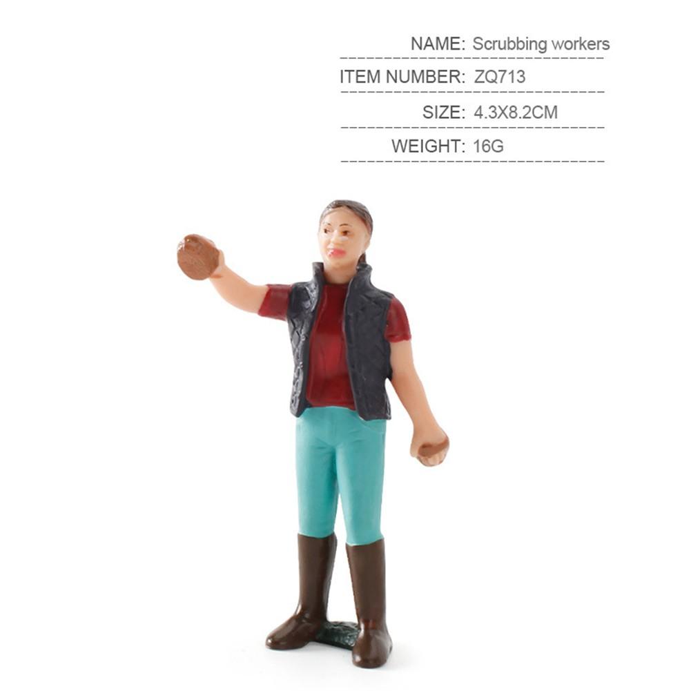 

Модель Люди Фигурки Макет Модель ПВХ Пастух Симуляция ZQ 713