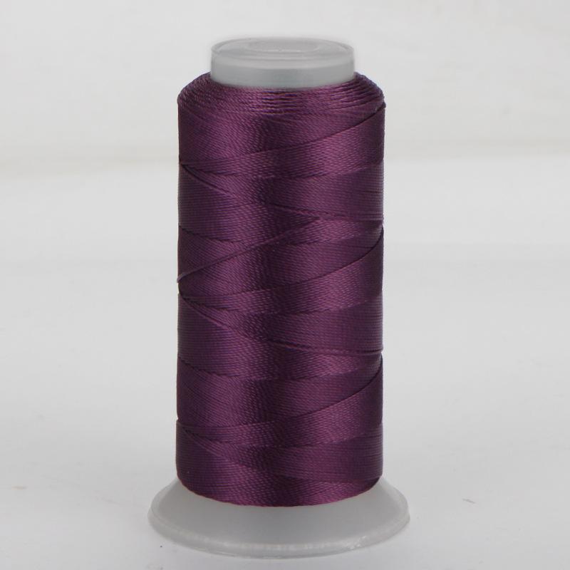 Czerwony pleciony sznurek 0,8 mm 18-żyłowy do nawlekania koralików, węzłów chińskich, frędzli, owijania drutem i bransoletek DIY.