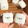 Cute Milk Cube Seal Squeeze Toy Kawaii Soft Slow Rising Stress Relief Fidget Toy Sensory Stress Ball Lovely Birthday Gift