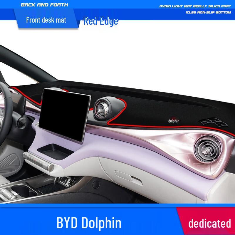 BYD Dolphin Dashboard Sunshade Pad - Front Desk Sun Protection and Interior Decoration.