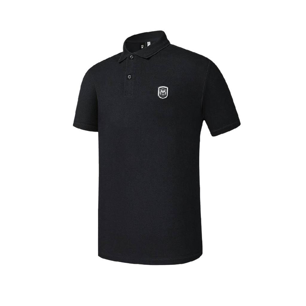Fila Comfortable Daily Simple Tennis Polo Shirt Men Tops A11M623164F-NV