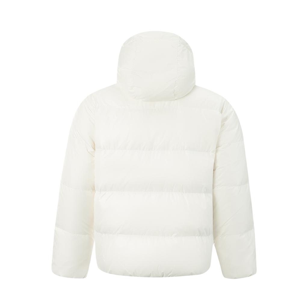 Li Ning Hot Pots Down Collection Down Jacket Unisex Ivory AYMV519-2