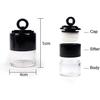 2 Pack 10g Refillable Bulk Compact Case with Puff Cap and Sieve DIY Cosmetic Foundation Compact Case