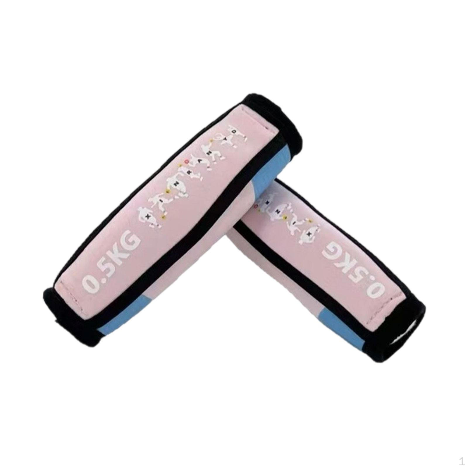 

2 гантели с ручкой и ремешком для ходьбы, бега с сумкой, танцев, бега трусцой, упражнений синий