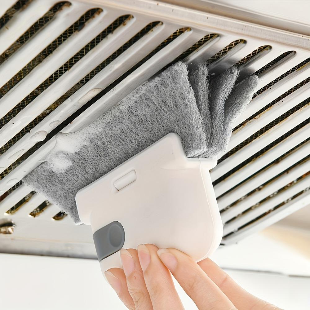 Multi-purpose Handheld Cleaning Brush for Windows, Doors and Kitchens - Easy To Use Recess and Crevice Tool, Reusable Home Essential Duster